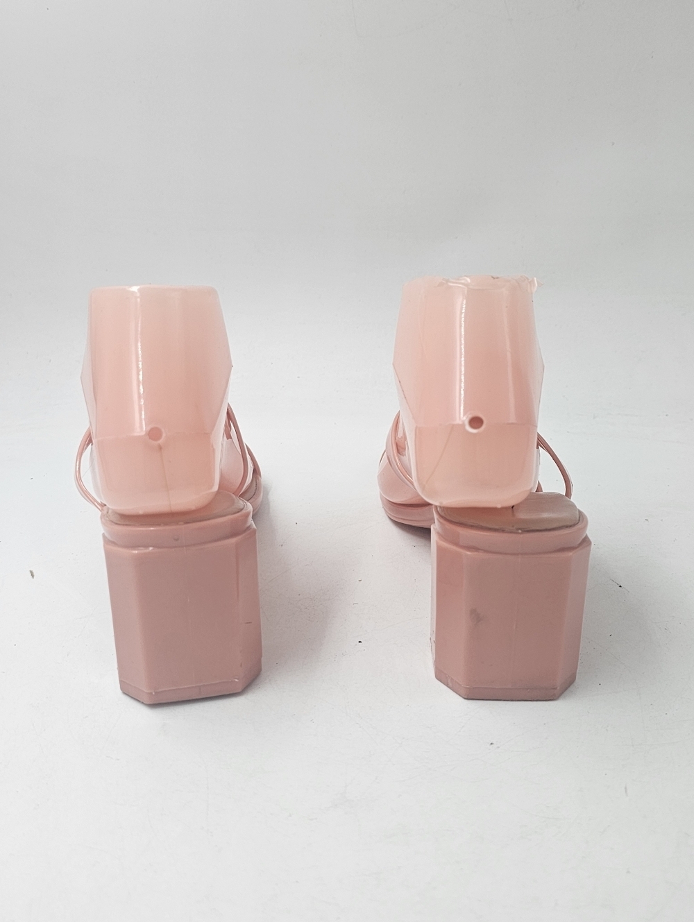 Jeffrey Campbell Jamm 3 Jelly Slide Sandals Nude Peach Womens Size 7 - Picture 5 of 9